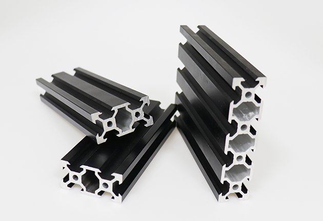 Black Anodized 2040 Aluminum Profile for Assembly Line