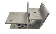 Extruded industrial aluminum profile parts