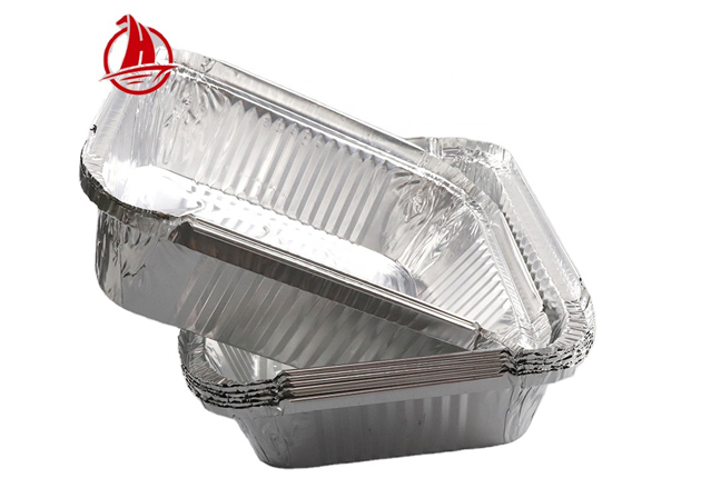 Food Packing Aluminium Foil Container Pan Tray