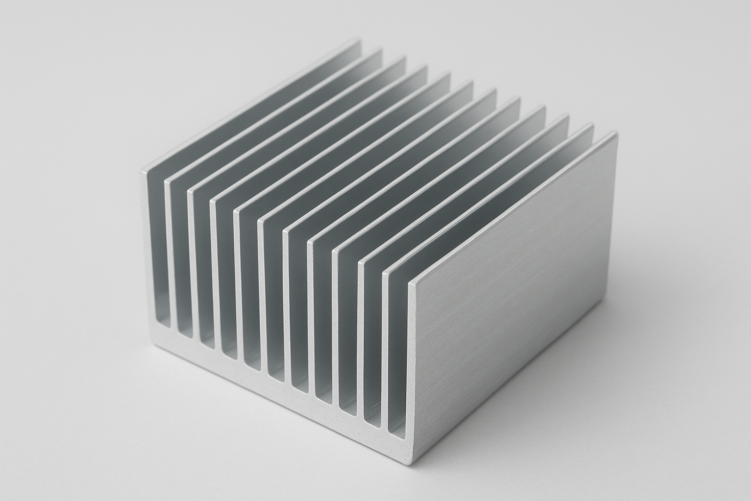 Aluminum heat sink profiles for electronic cooling
