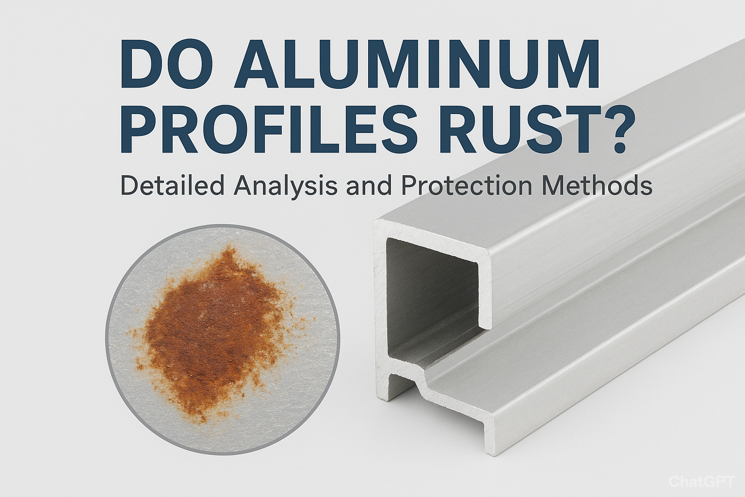 Aluminum profile corrosion resistance and surface protection