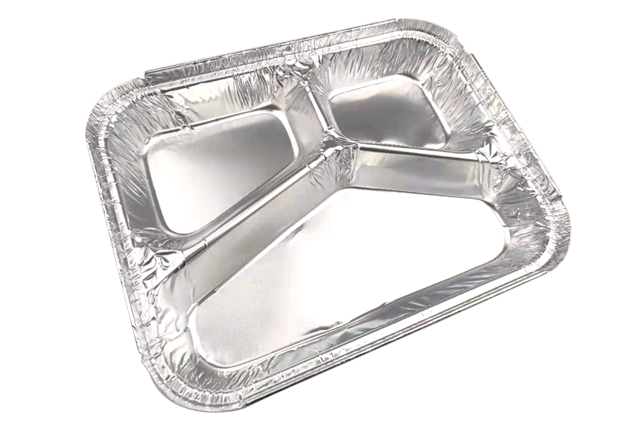 round aluminium foil containers with lid