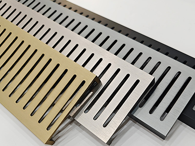 Rectangular Aluminum Drainage Grate for Efficient Drainage and Aesthetic Appeal