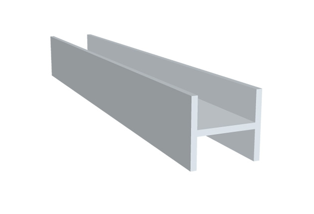 Photovoltaic aluminium profile