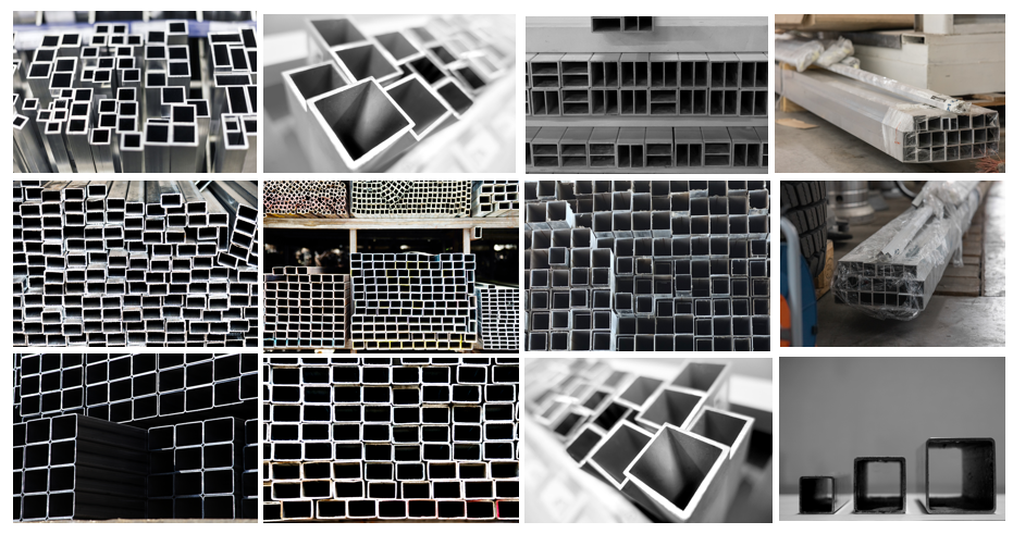 2x 92 Inch Aluminum Square Tube – 2x2, 1/8 Wall, 6063 T5 Extruded, Mr Metal Aluminum, USA Made