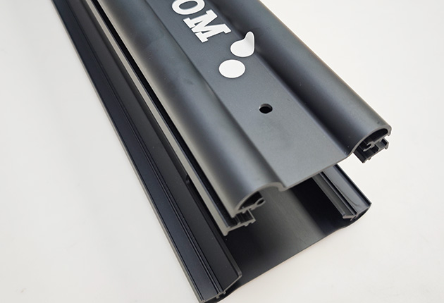 Black Anodized Aluminum Protective Case Counter with Laser-Engraved Logo
