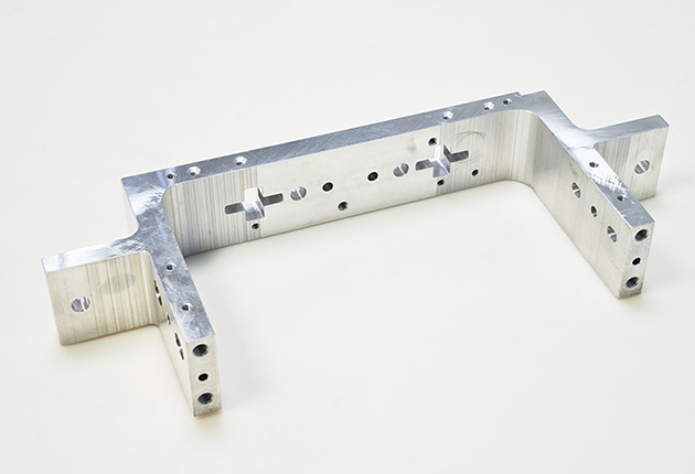 CNC Machined Aluminum Profile with Multiple Holes for Accessories