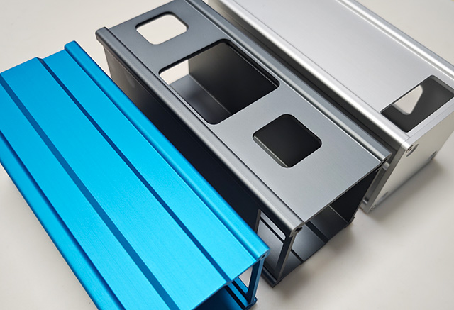 Durable aluminum profile protect case with precision machining