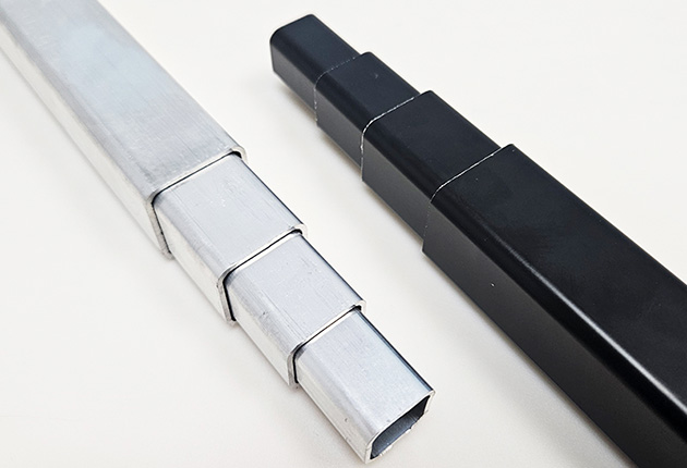Durable telescopic aluminum square pipe for industrial use