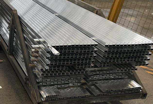 custom 6 meter industrial aluminum profiles