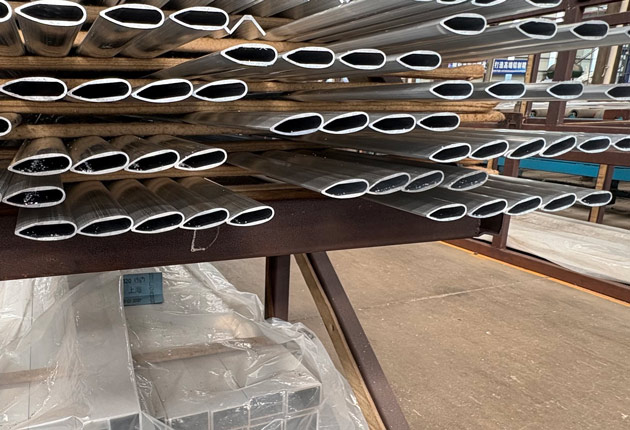 Custom Made Finned Aluminum Tubes