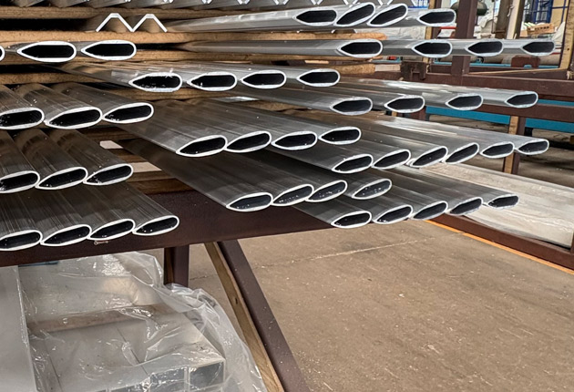Custom Made Finned Aluminum Tubes