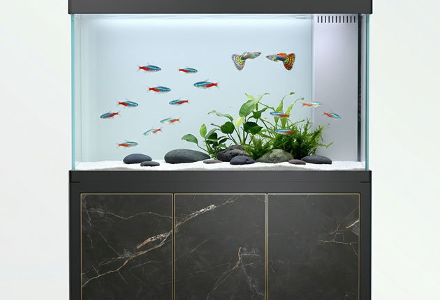 Custom rectangular aluminum profiles for large indoor fish tanks