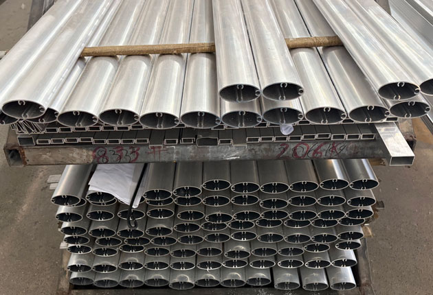 customized oval aluminum tube