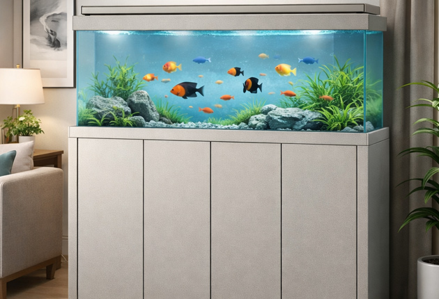 Large-Scale Double-Tiered Aluminum Aquarium Manufacturer