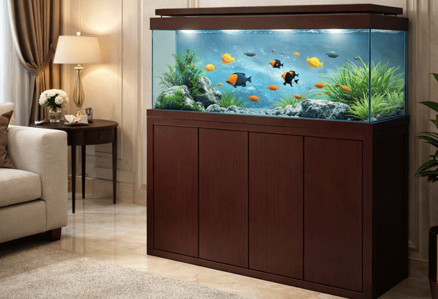 Large-Scale Double-Tiered Aluminum Aquarium Manufacturer