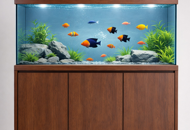  Luxury Modern Smart Large Rectangular Home Aquarium (Aluminum Profile)