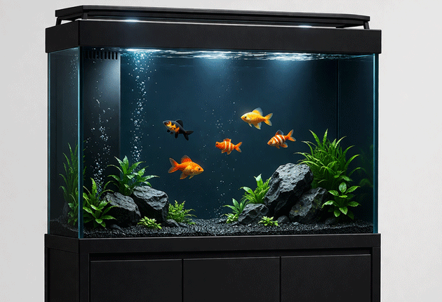  Luxury Modern Smart Large Rectangular Home Aquarium (Aluminum Profile)