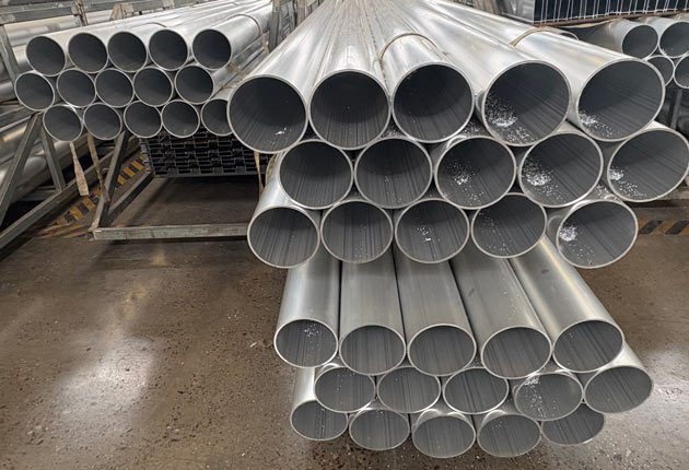 custom aluminum round tube
