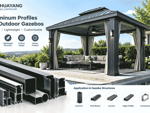 Case Studies of Aluminum Profiles in Modern Garden Gazebos