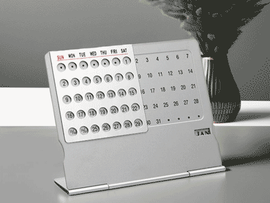 aluminum profiles in high-end calendars