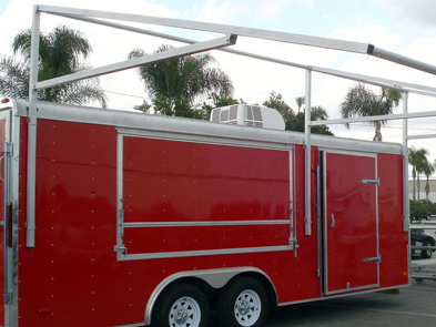 Aluminum Profiles in Truck and Trailer Canopy Frames